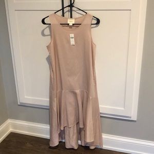 Anthropolgie Maeve NWT Blush Hi Lo Dress sz Small